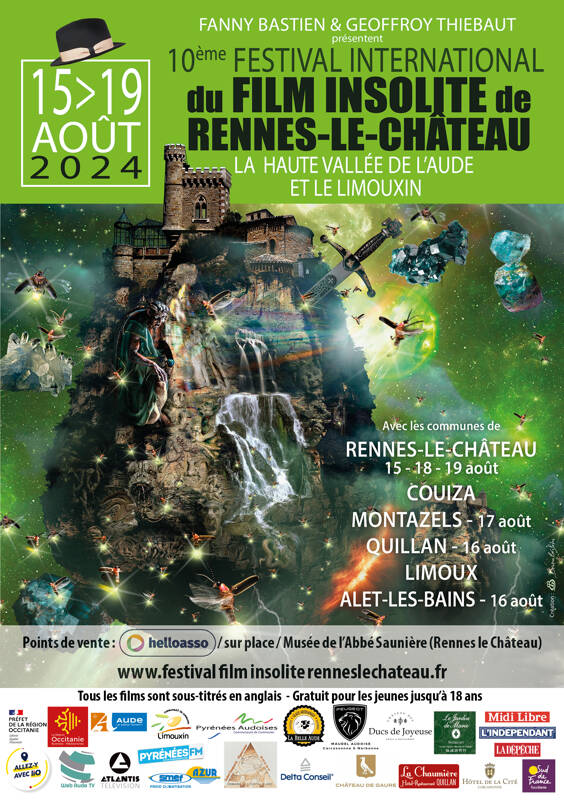 festival du film insolite de rennes le château et de la haute vallée de l'aude