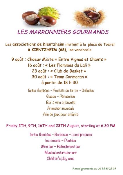 Fête Les Marronniers Gourmands