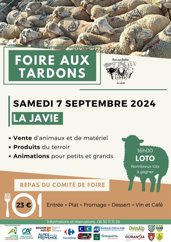 Foire aux tardons de La Javie