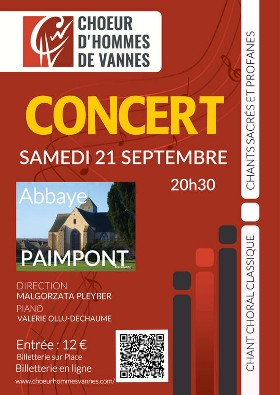 Concert du Choeur d'Hommes de Vannes