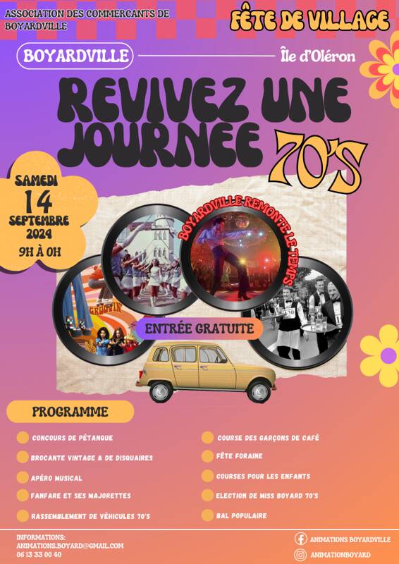 Revivez une fête de village 70's