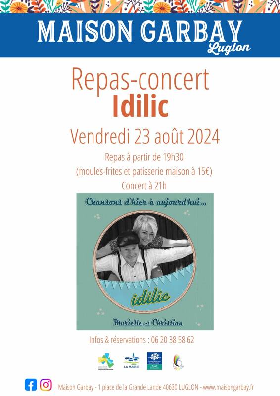 Repas-concert Idilic