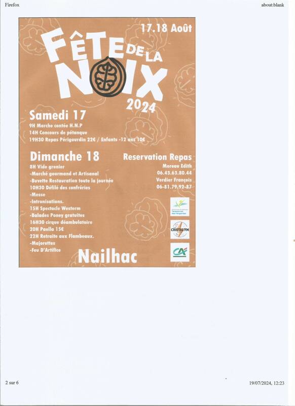 fête de la noix