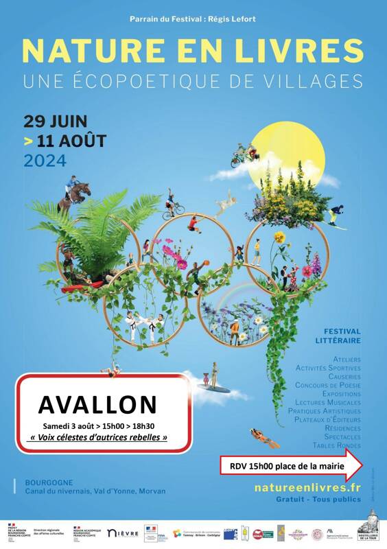 Le festival NATURE EN LIVRES fait escale à AVALLON