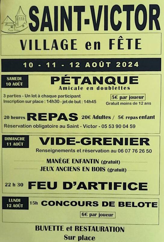 Village en fête