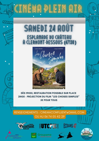 Soirée cinéma sur l'esplanade du château