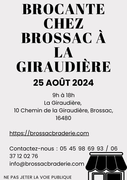 Brocante Brossac Braderie