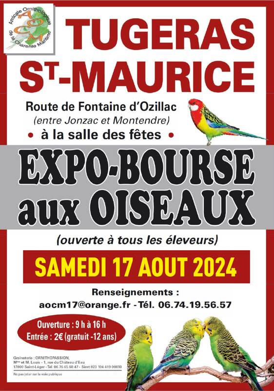 Exposition-Bourse aux oiseaux