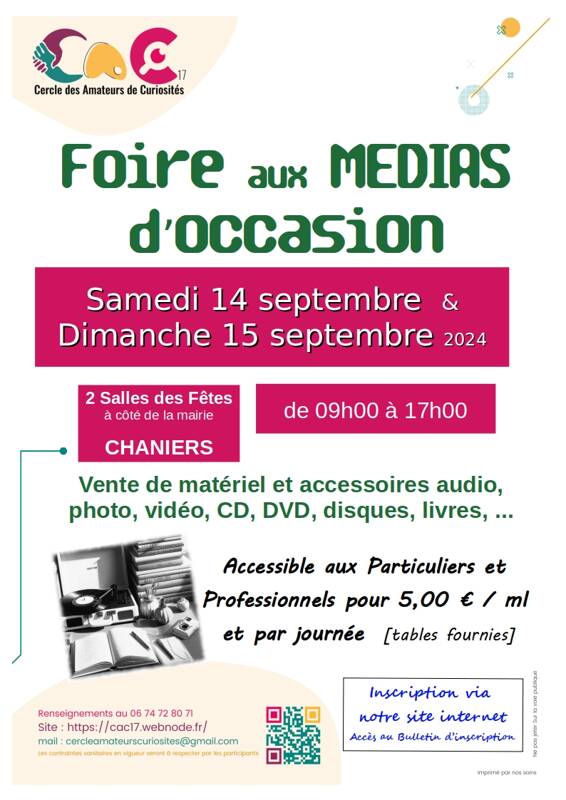 Foire aux Médias d'Occasion