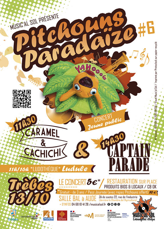 Pitchouns Paradaïze #6 / Caramel & Cachichi + Captain Parade