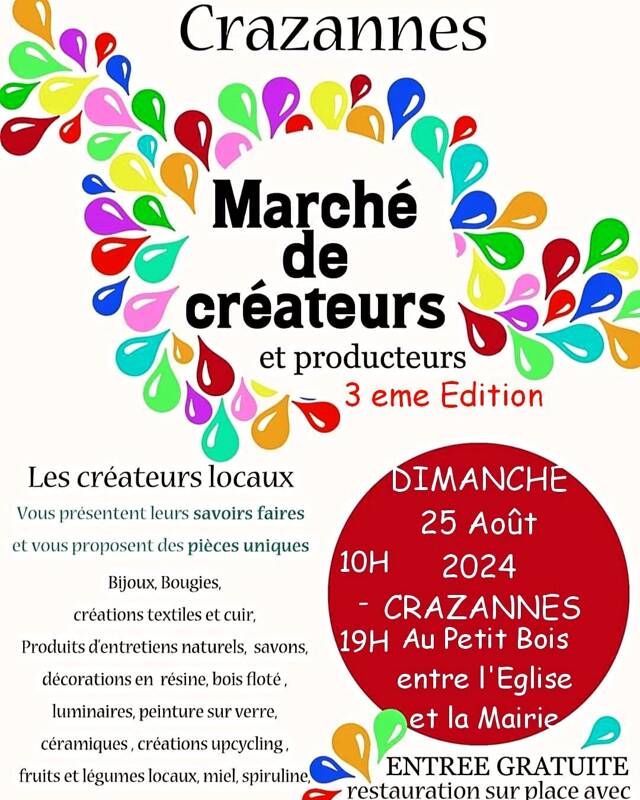 Marché de createurs et de producteurs