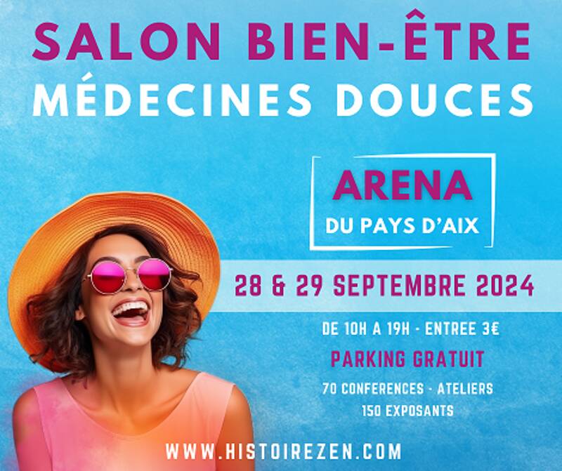 Salon du Bien-être et des Médecines Douces à l'Arena du Pays d'Aix, 2ème édition