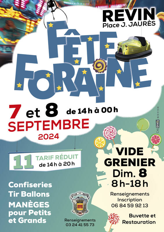 Vide grenier de la Fête Foraine