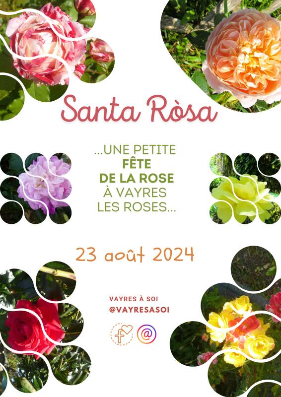 Santa Ròsa, une petite fête de la rose