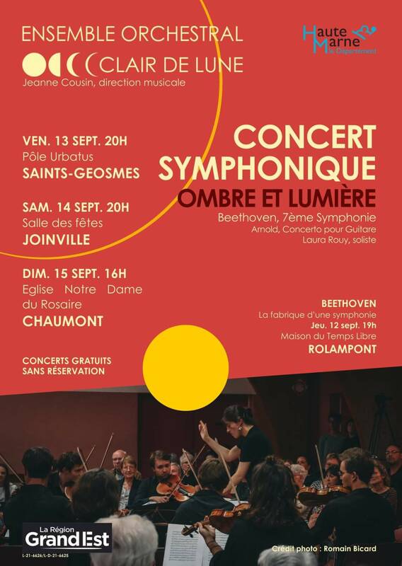 Concert symphonique : Ombre et Lumière