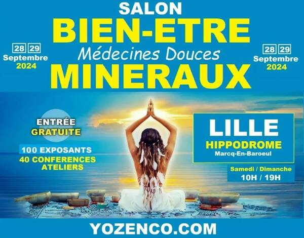 Salon bien-être, médecines douces et minéraux à Lille