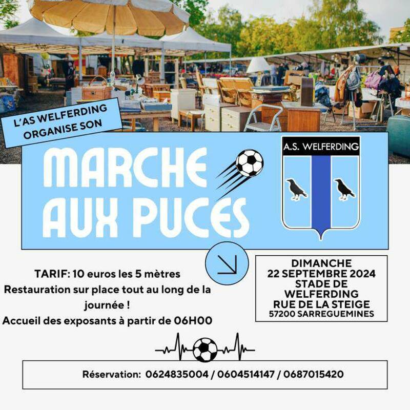 L'as Welferding organise son marché aux puces