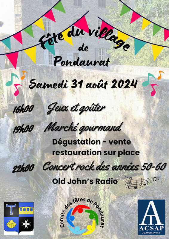 Fête à Pondaurat !