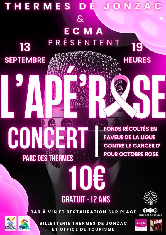 CONCERT L'APÉ'ROSE AVEC L'ECMA