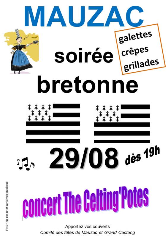 Soirée bretonne en extérieur