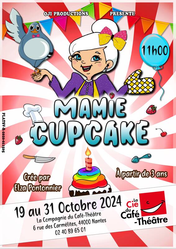 Mamie Cupcake - spectacle jeune public