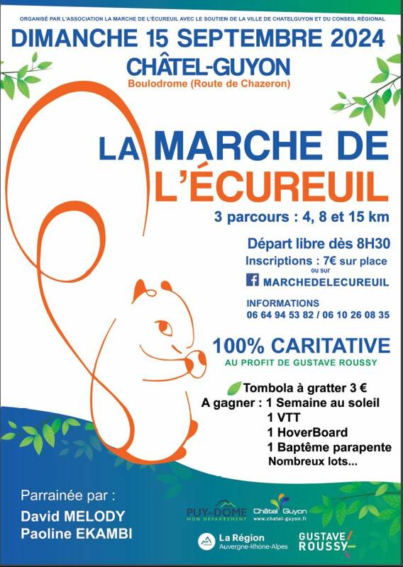 LA MARCHE DE L'ECUREUIL