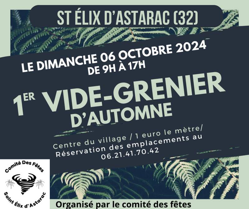 1er Vide-grenier de l'Automne