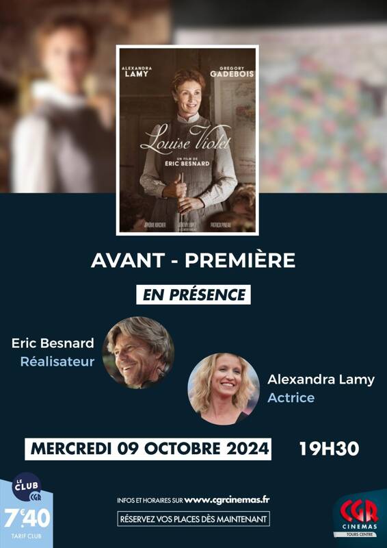 Avant-première avec équipe : Louise Violet