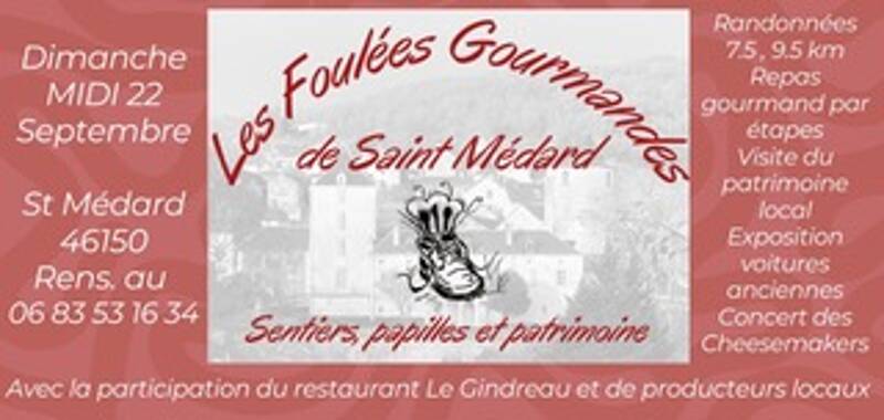 Les foulées Gourmandes de Saint Médard