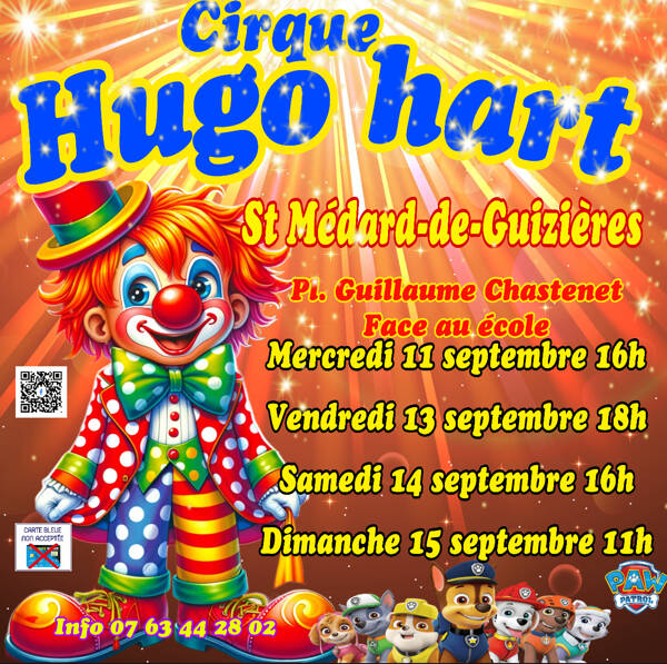 Cirque Hugo hart 