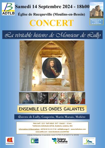 Concert de l’Ensemble baroque LES ONDES GALANTES