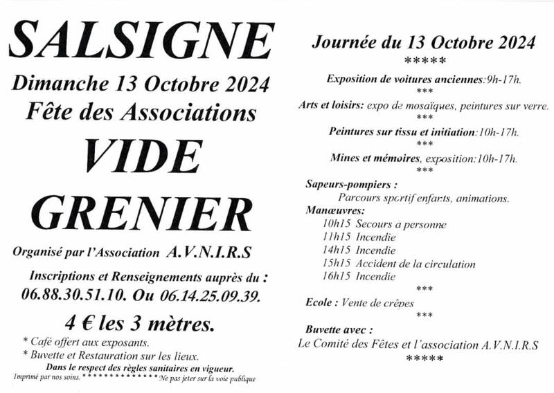 Fête des associations Salsigne