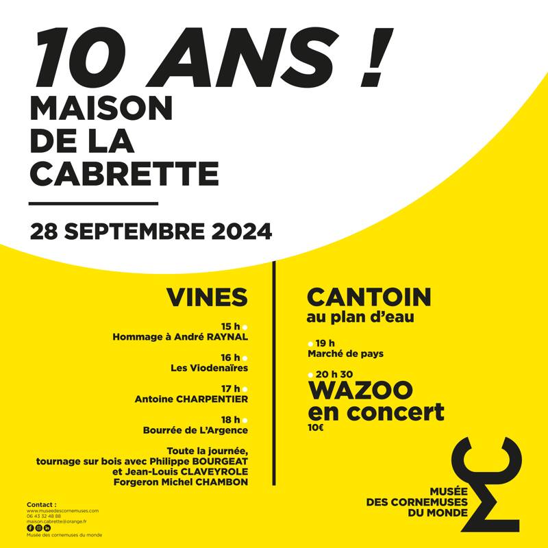 10 ans Maison de la cannette