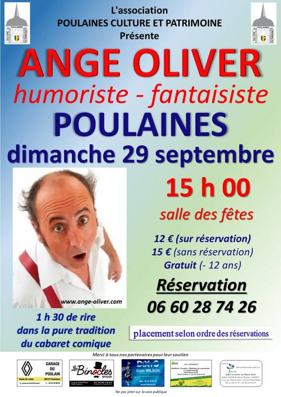 Humoriste Ange Oliver