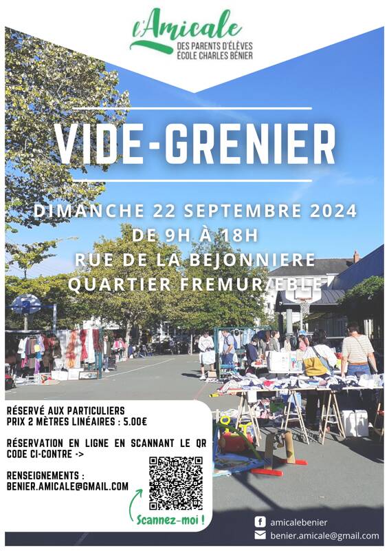 10ème vide-grenier de l'amicale Charles Bénier