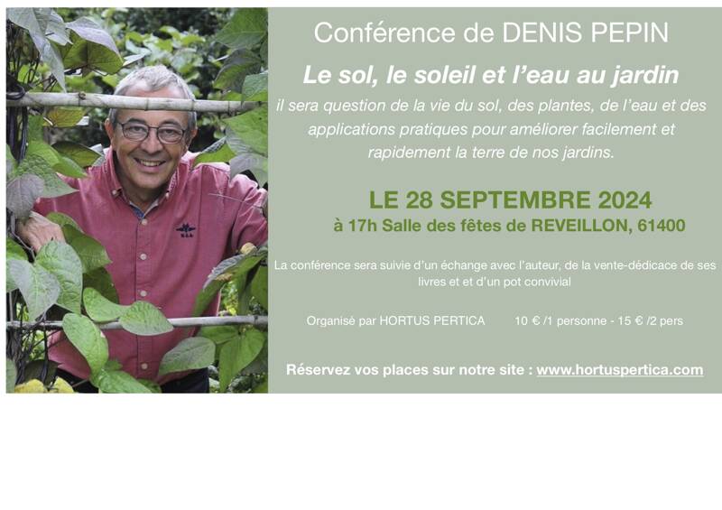 Conférence de Denis Pépin