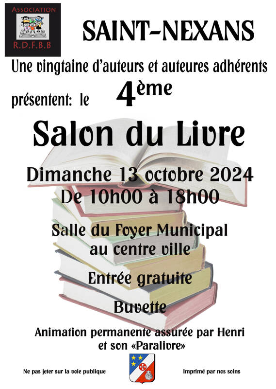 4éme salon du livre de Saint-Nexans