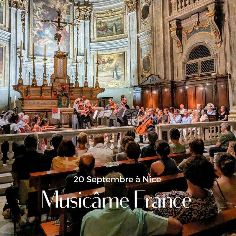 Concert à Nice : Les 4 Saisons de Vivaldi, Danses hongroises de Brahms, Pirates des Caraïbes, Telemann, Haendel