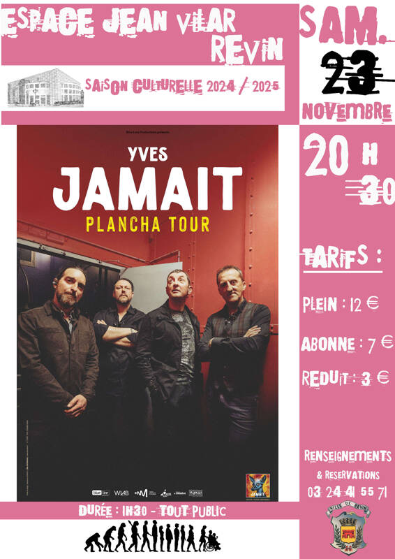 Yves Jamait «  Plancha Tour »