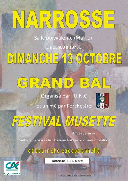 GRAND BAL FESTIVAL MUSETTE