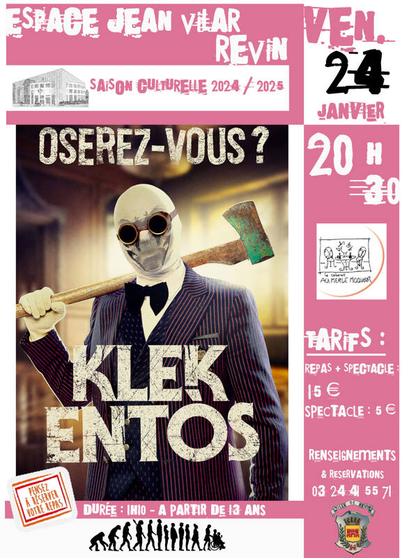 Soirée Cabaret Au Merle Moqueur : Klel Entòs