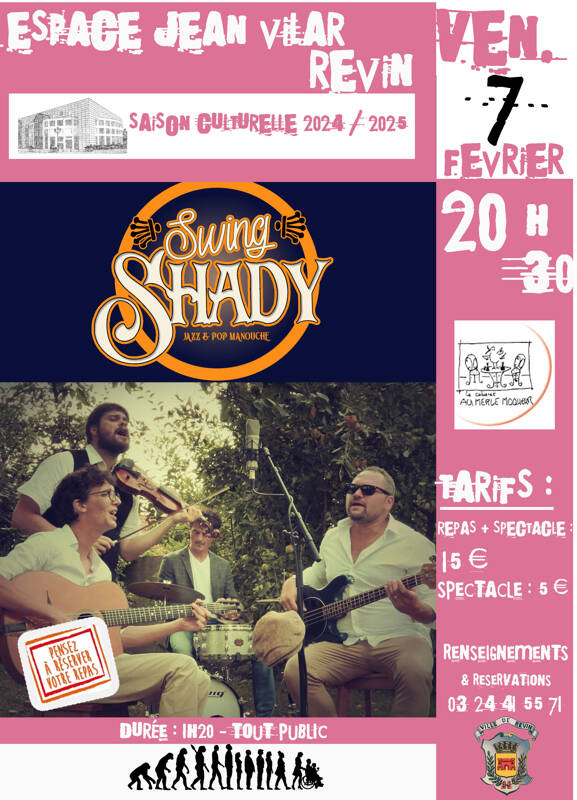 Soirée Cabaret Au Merle Moqueur – Swing Shady