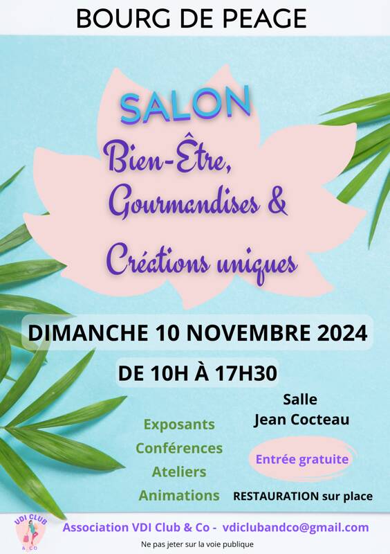 Salon bien-être, gourmandises et créations uniques