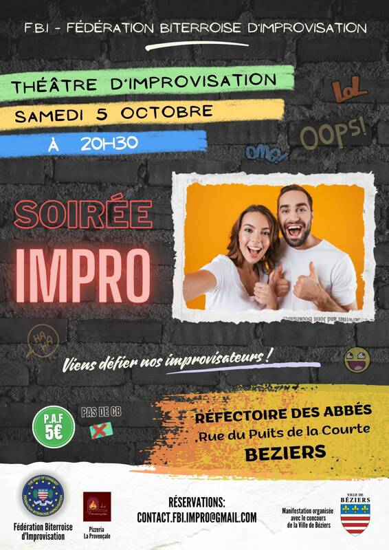 Soirée Impro by la FBI