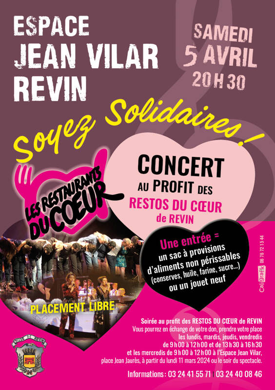 Concert pour les restos du cœur