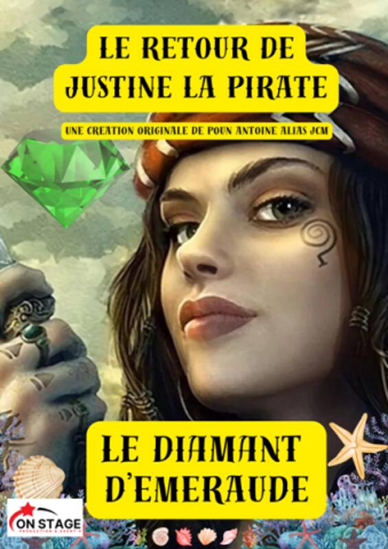 Justine la pirate et le diamant d’émeraude