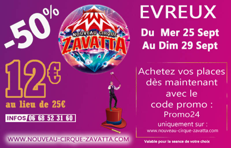 Nouveau Cirque Zavatta à Evreux