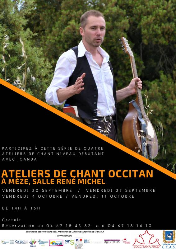 Chants d’Occitanie avec le chanteur Joanda