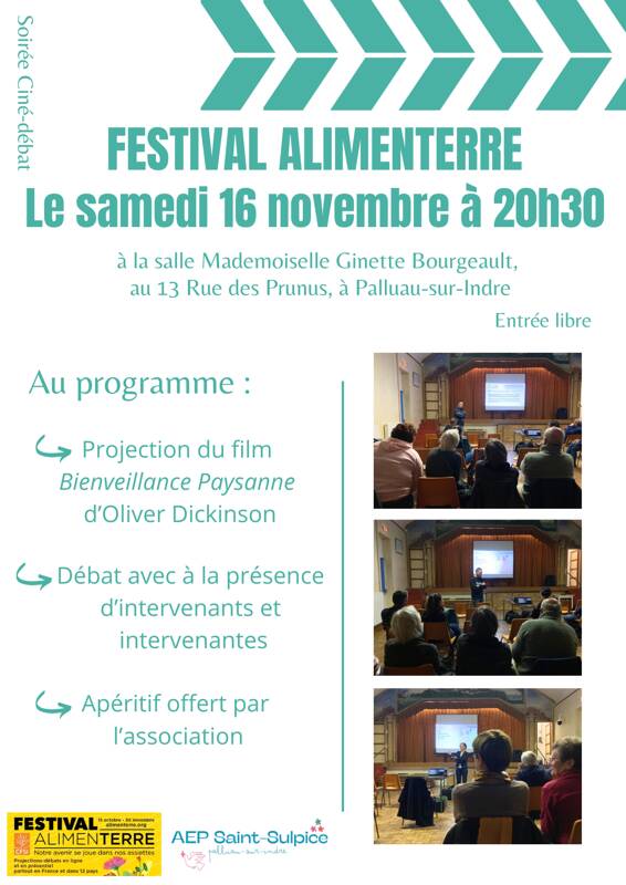 Ciné-débat (Festival AlimenTerre)