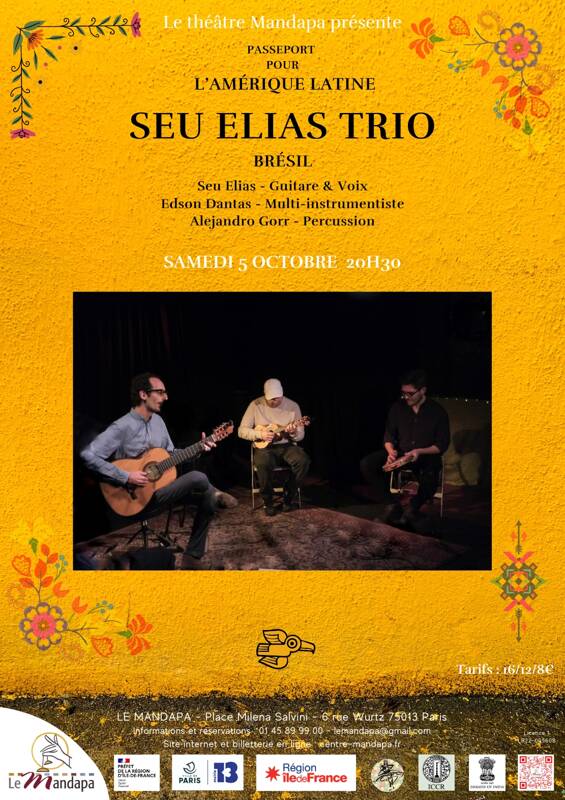 Seu Elias trio - Musique Brésilienne